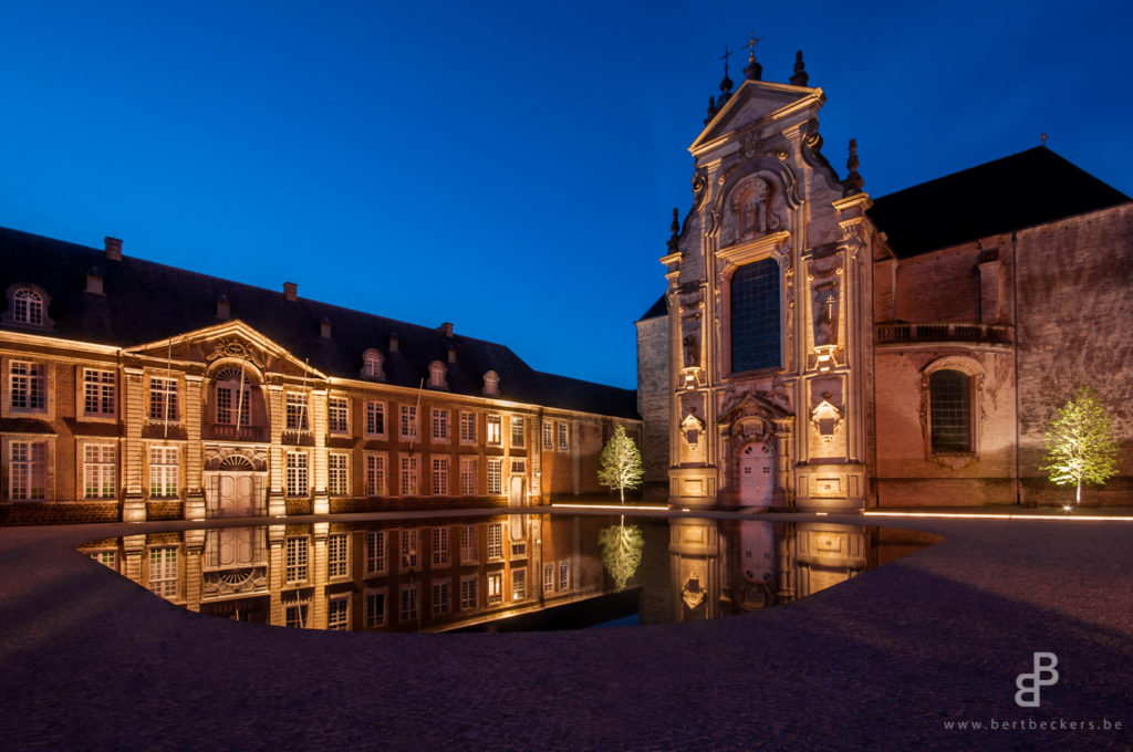 Evening at Averbode Abbey